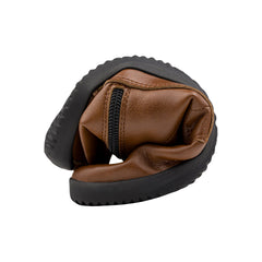 Ahinsa Jaya Zip-Up Barefoot Brown