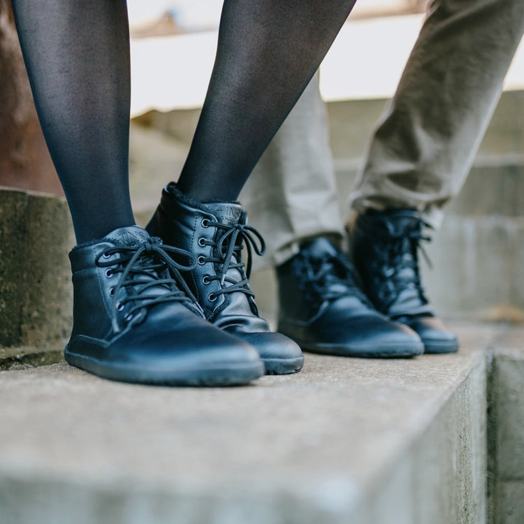 Ahinsa Winter Barefoot Black Ahinsa Winter Barefoot Black