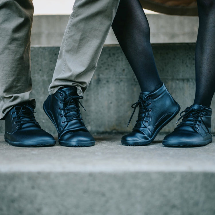 Ahinsa Winter Barefoot Black Ahinsa Winter Barefoot Black