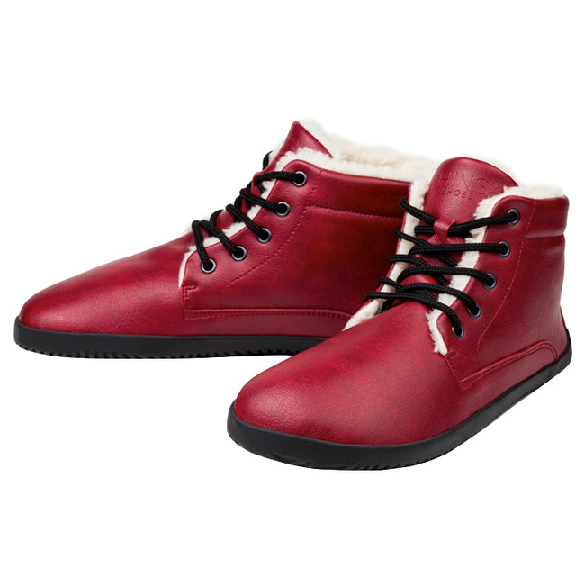 Ahinsa Winter Barefoot Burgundy