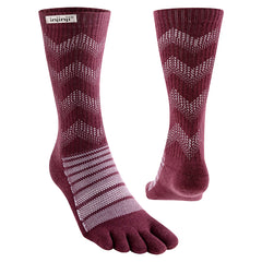 Injinji MW Crew Wool Garnet
