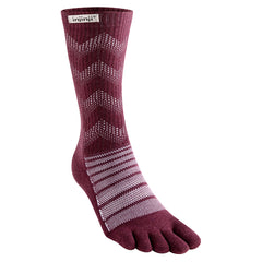 Injinji MW Crew Wool Garnet