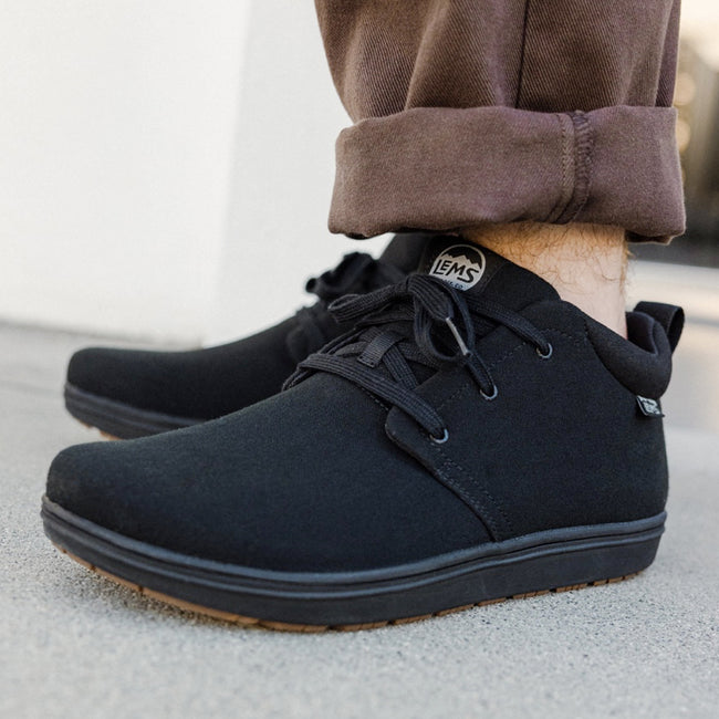 Lems Chukka Grip Canvas Blackout