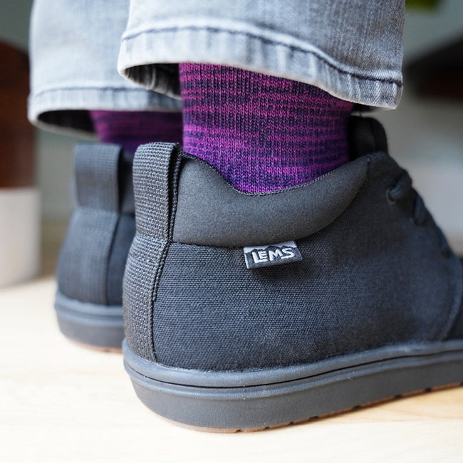 Lems Chukka Grip Canvas Blackout