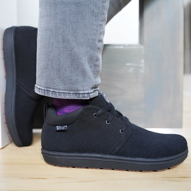 Lems Chukka Grip Canvas Blackout