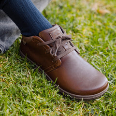 Lems Chukka Grip Leather Chestnut