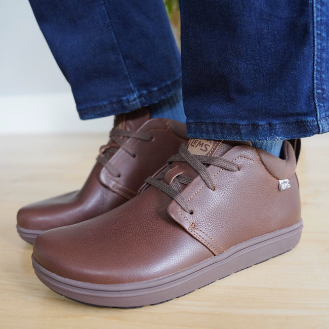 Lems Chukka Grip Leather Chestnut