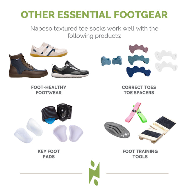 Naboso Textured Toe Socks