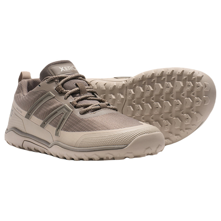 Xero Scrambler Trail Low WP Morel/Pure Cashmere | Natural Footgear