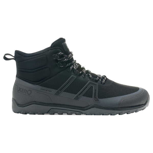 Xero Scrambler Trail Mid WP Black/Asphalt | Natural Footgear
