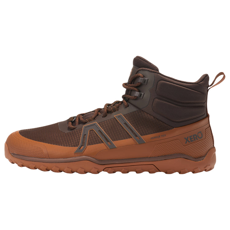 Xero Scrambler Trail Mid WP Java Brown/Mocha Bisque | Natural Footgear