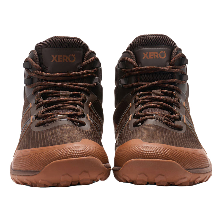 Xero Scrambler Trail Mid WP Java Brown/Mocha Bisque | Natural Footgear