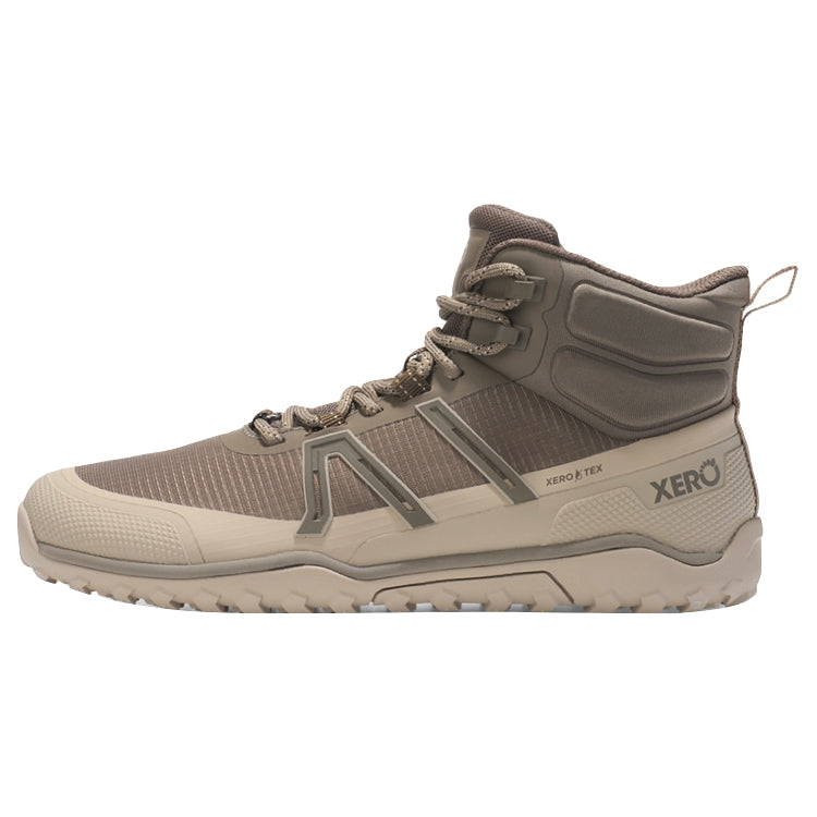 Xero Scrambler Trail Mid WP Morel/Pure Cashmere | Natural Footgear