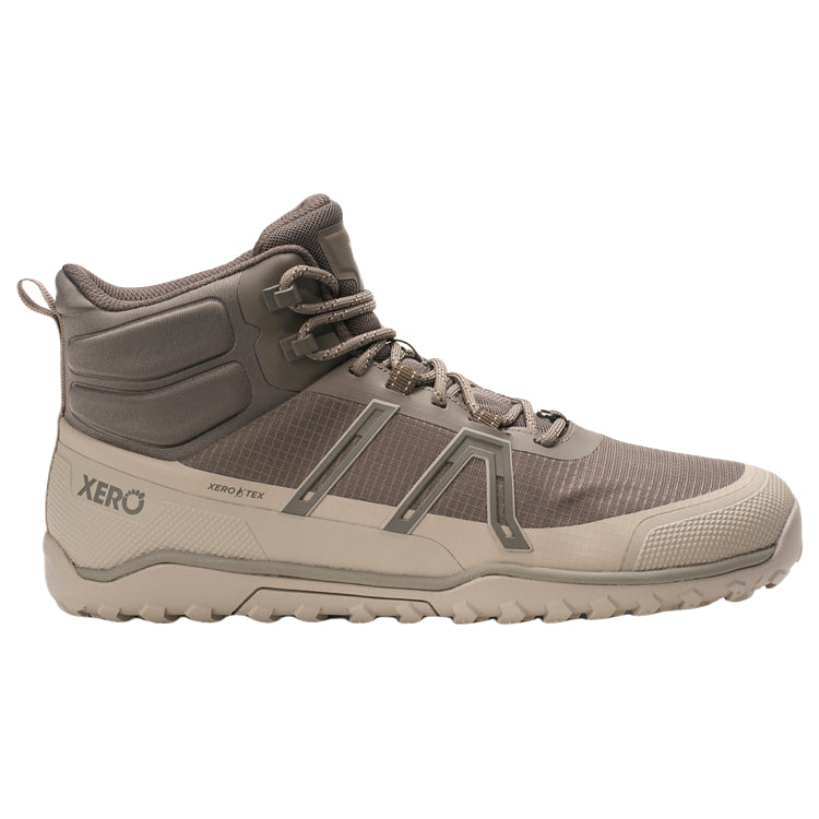 Xero Scrambler Trail Mid WP Morel/Pure Cashmere | Natural Footgear
