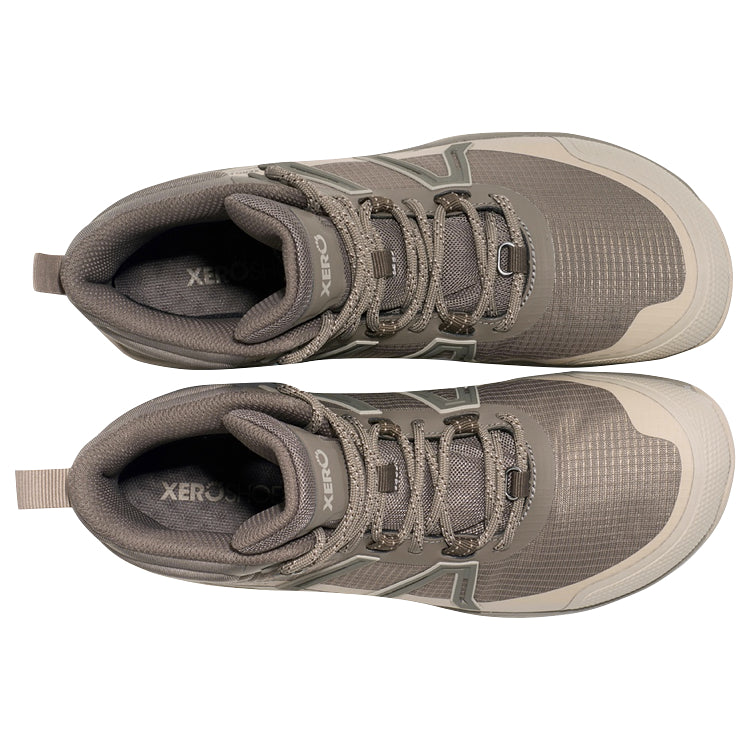 Xero Scrambler Trail Mid WP Morel/Pure Cashmere | Natural Footgear