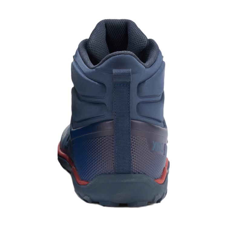 オレオ Xero Scrambler Trail Mid WP Outerspace/Indigo | Natural Footgear