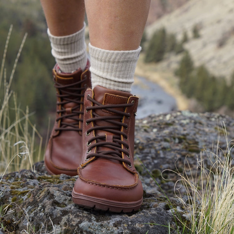 Lems Boulder Boot Leather Russet