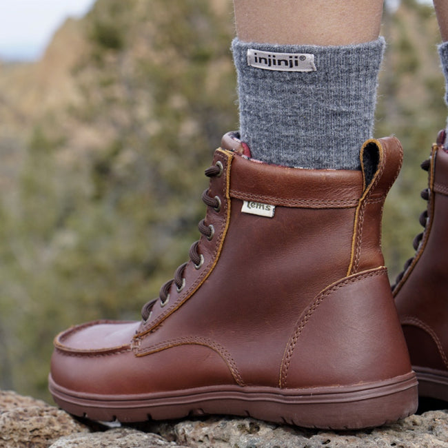 Lems Boulder Boot Leather Russet